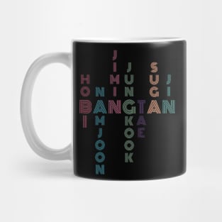 Bangtan names Mug